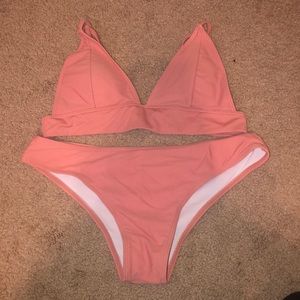 nude pink bikini